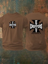 Men's  West Coast Choppers-Inspired Paul Tribute  Print  T-Shirt