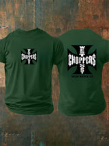 Men's  West Coast Choppers-Inspired Paul Tribute  Print  T-Shirt