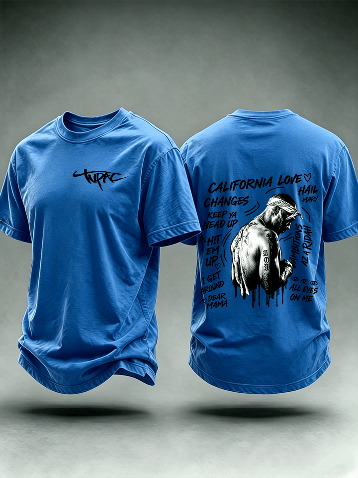 Men's Old School Rap Culture  Iconic Hip Hop Legend Tee