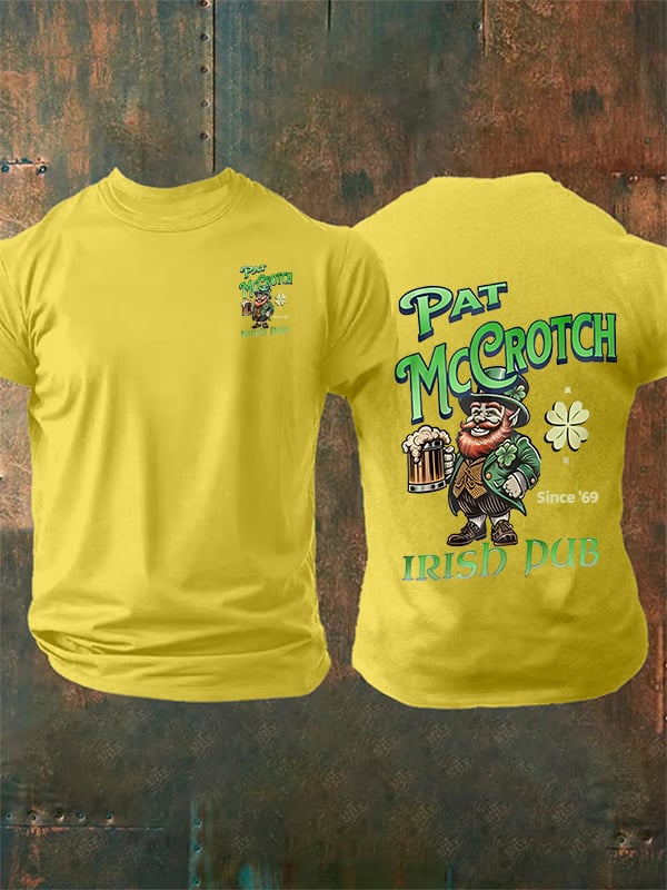 Men's  Pat McCrotch Irish Pub since '69  Print  T-Shirt
