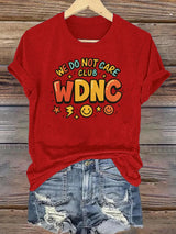 Women's  Retro Funny Proud Member Of Club Menopause Perimenopause Print T-Shirt