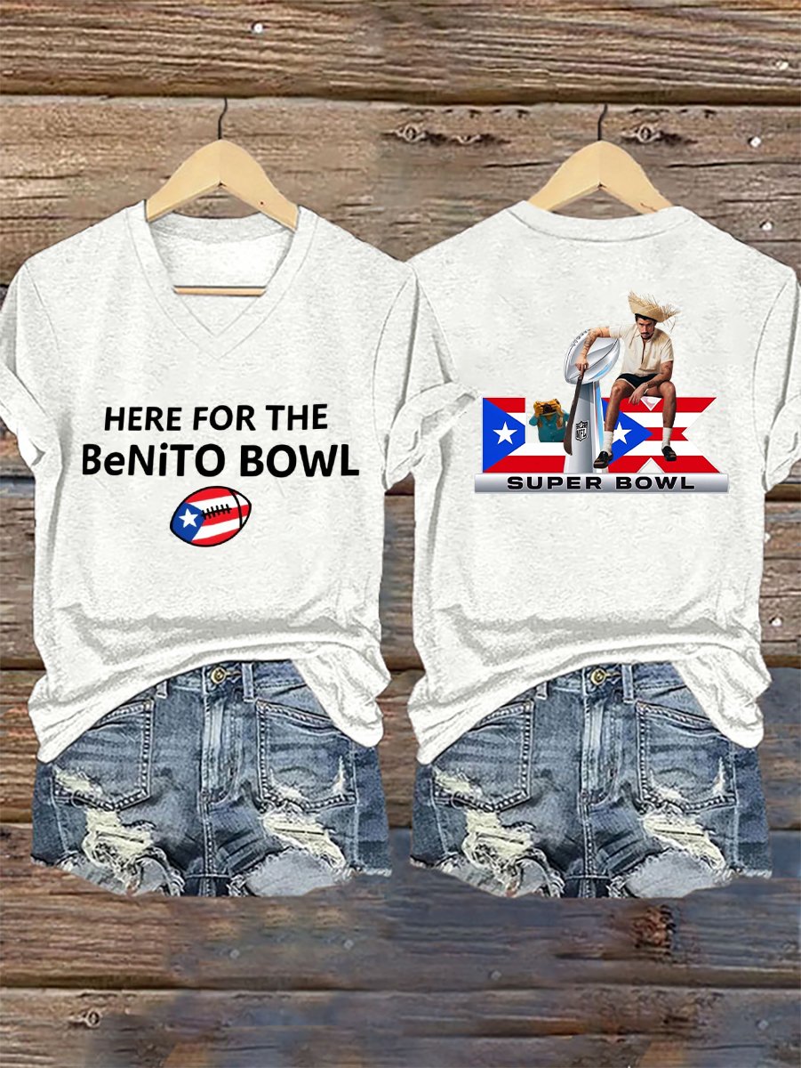 Women's Puerto Rico Print T-shirt