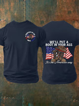 Men's  WE'LL PUT A BOOT IN YOUR ASS  T-Shirt
