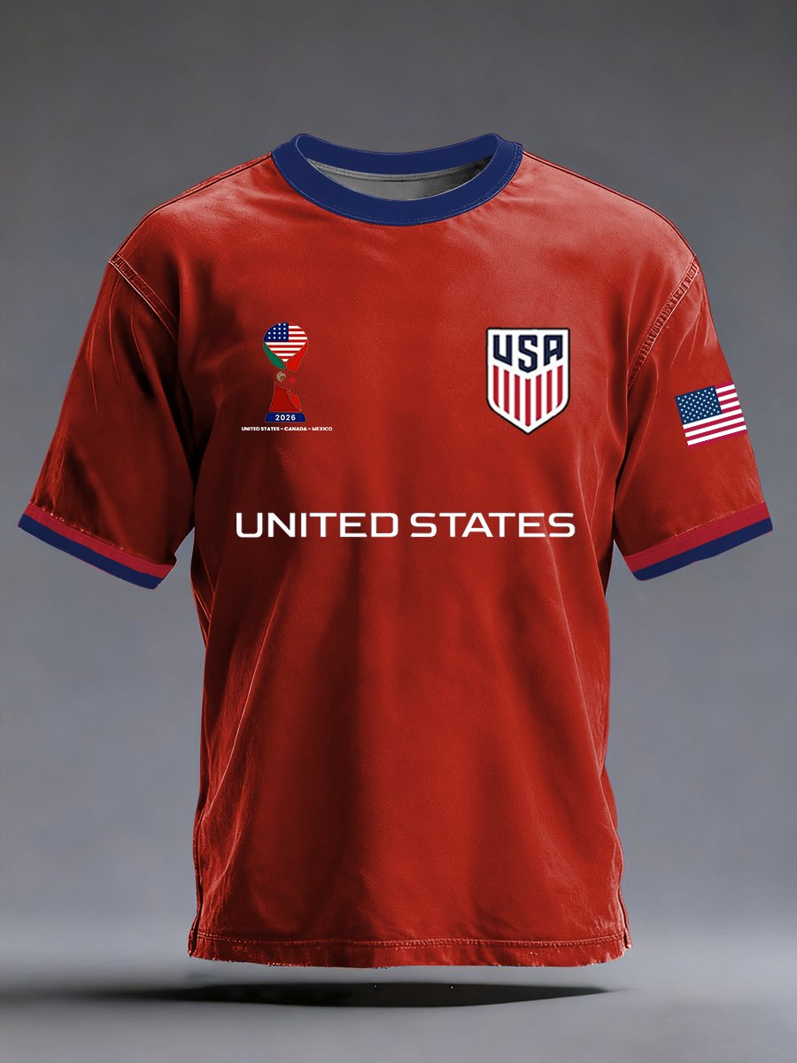 Men's USA Soccer Print T-shirt
