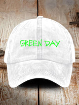 Unisex Rock Band Print Baseball Cap