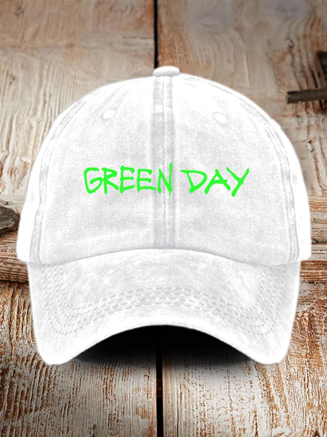 Unisex Rock Band Print Baseball Cap
