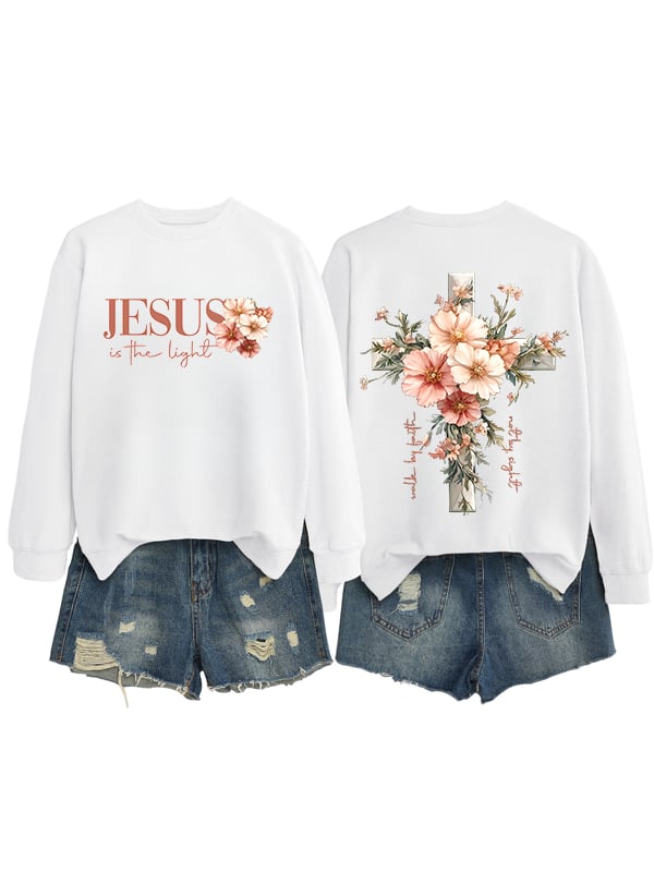 Women's Casual Jesus Sweatshirt