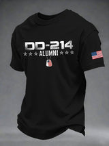 Men's Retro Print Short-Sleeve T-Shirt