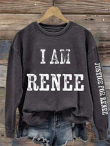 Women's Justice For Renee Nicole Good Sweatshirt