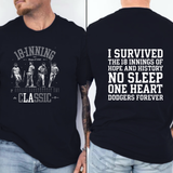Dodgers 18 Inning 2025 World Series Champions Tee For Men