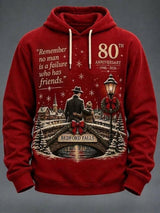 Men's Christmas Printed Casual Hooded