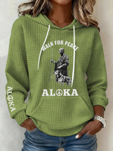 Women's Walk For Peace  Art Print Sweatshirt