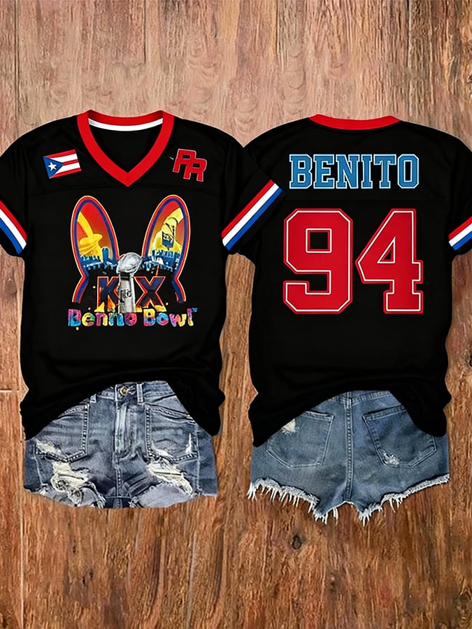Women's Puerto Rico Print Shirt