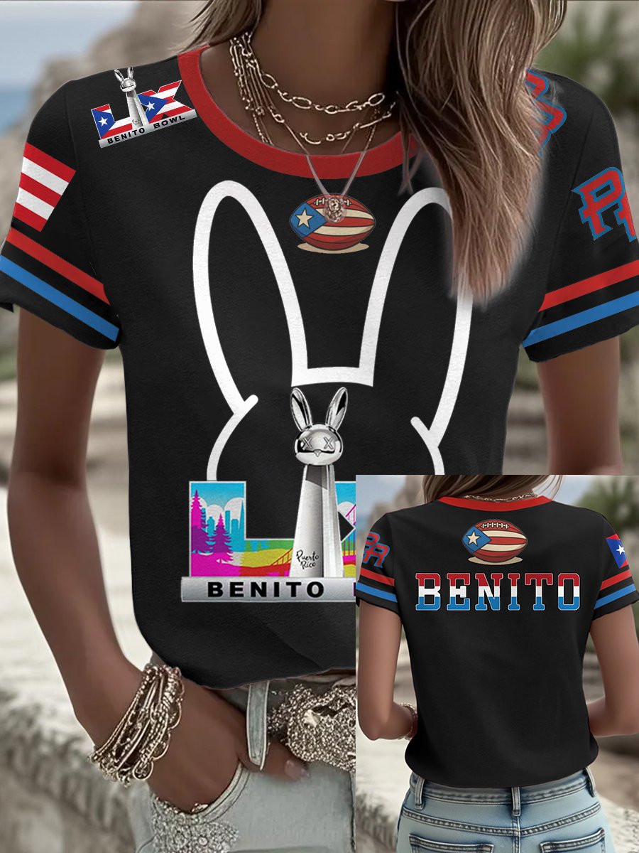 Women's Puerto Rico Print Shirt