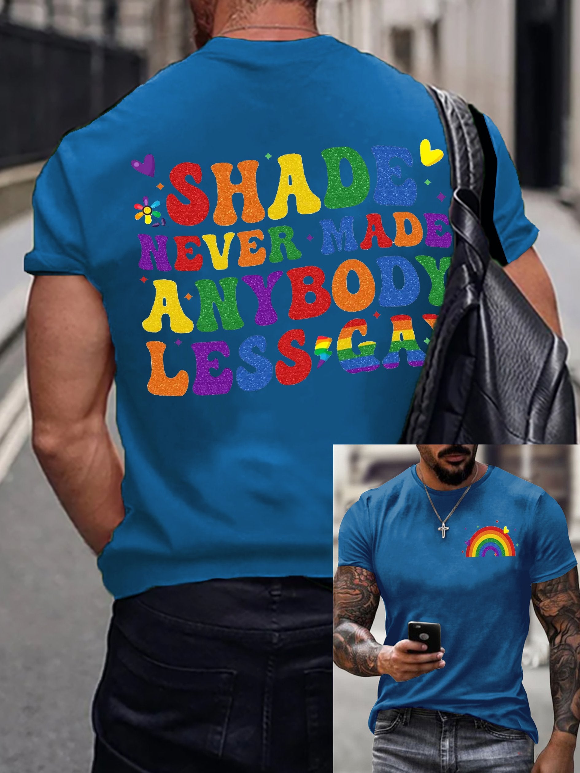 Men's Pride Month Print T-Shirt