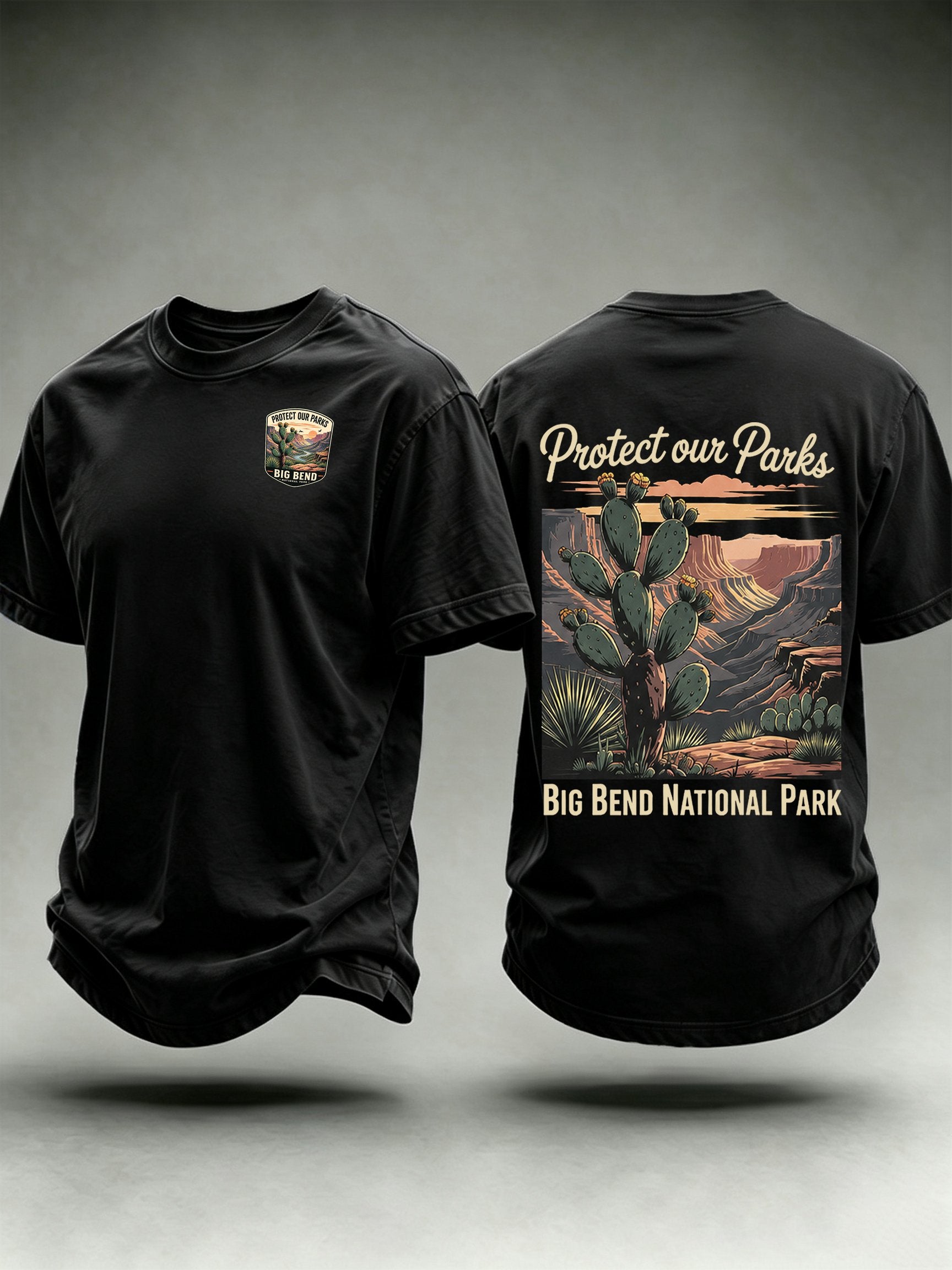 Men's  Protect our Parks - Big Bend National Park T-Shirt