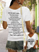 V-Neck Retro Funny Proud Member Of WDNC Club Est. 2025 Menopause Perimenopause Print T-Shirt