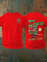 Men's  Pat McCrotch Irish Pub since '69  Print  T-Shirt