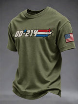 Men's Veteran Pride DD-214 Printed T-shirt