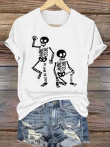 Women's Halloween WDNC Printed Casual T-Shirt