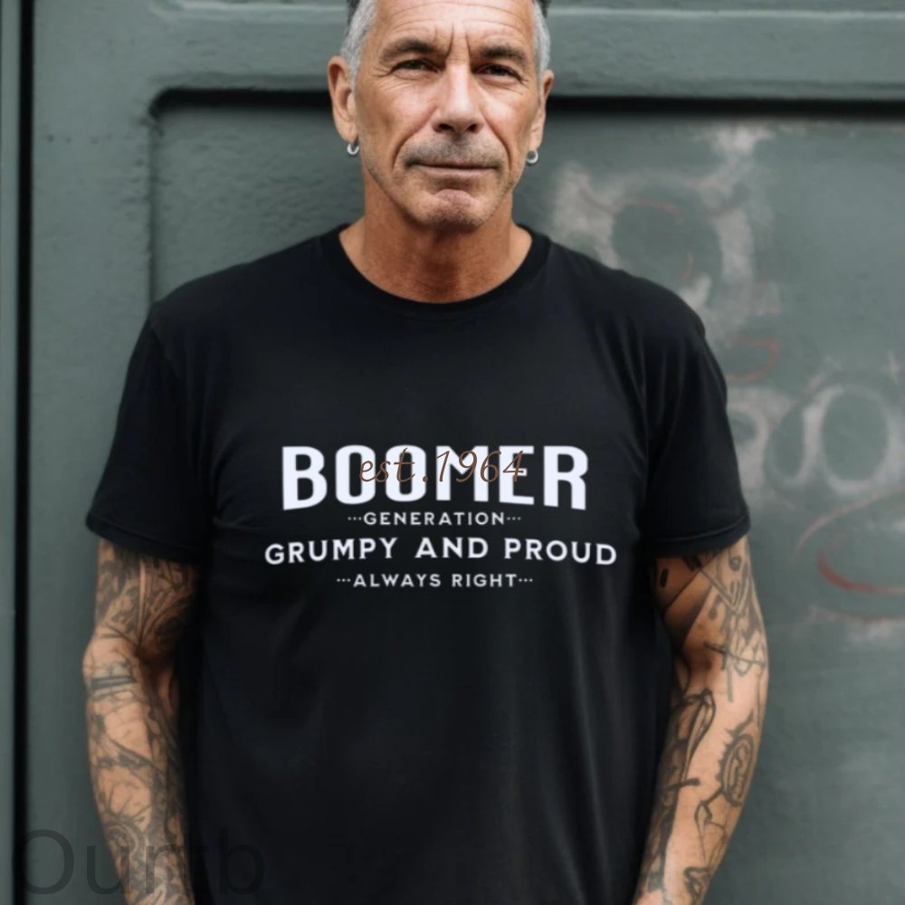 Boomer shirt, Funny shirt, Boomer generation, Birthday gift, Dad gift, Grandpa gift, Dad birthday gift Custom EST