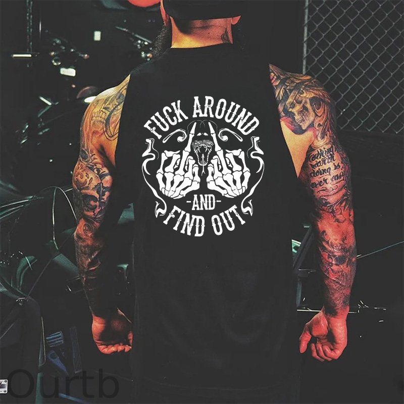 Gen X Tank, Generation X Fuck Around And Find Out Custom Est Tank