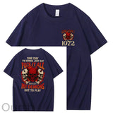 One Day Fuck It All  Pattern Print 100% Cotton T-Shirt