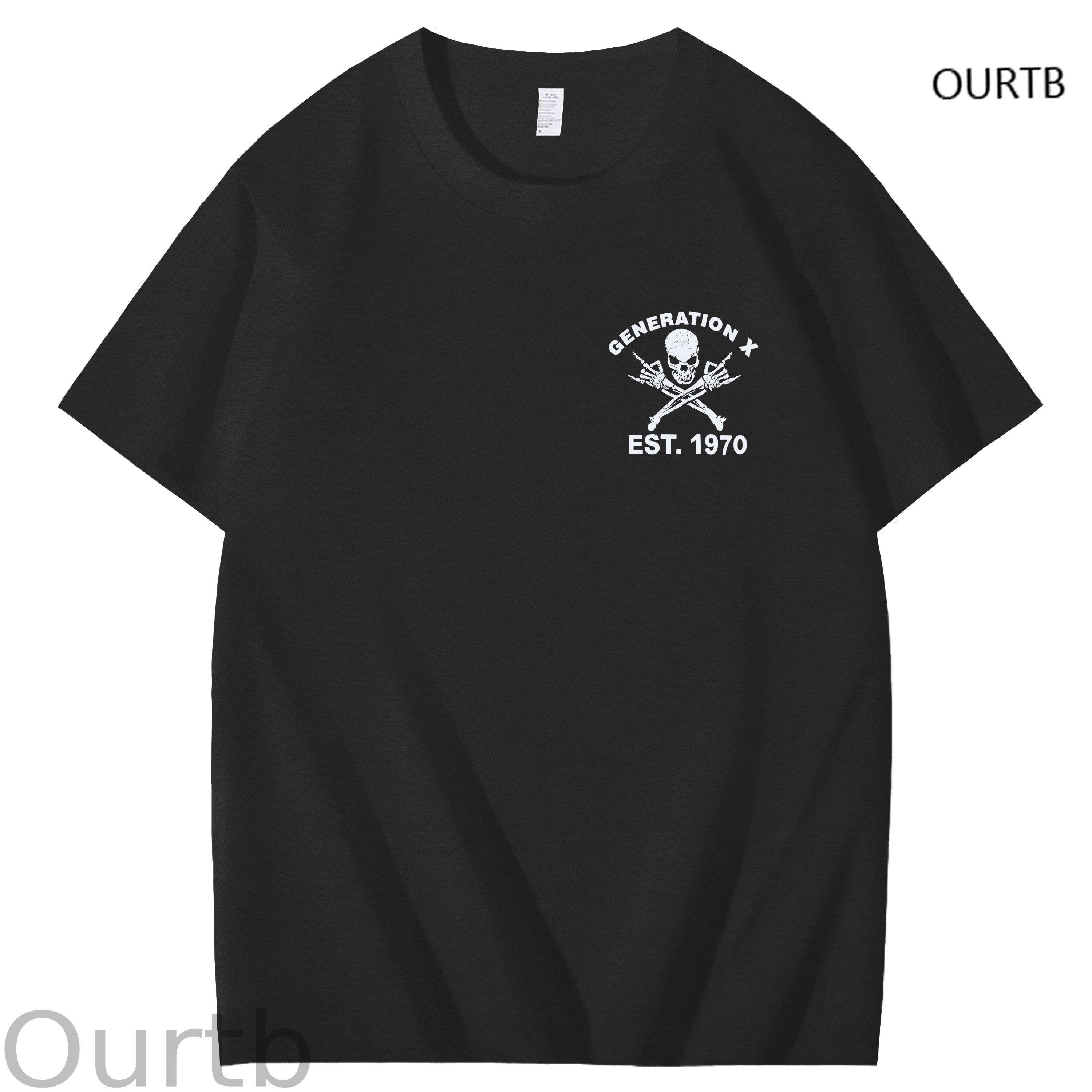 I‘m 97% Sure You Don't Like Me But I'm 100% Sure I Don't Care Generation X Est 1970 Funny Art Pattern Print T-Shirt